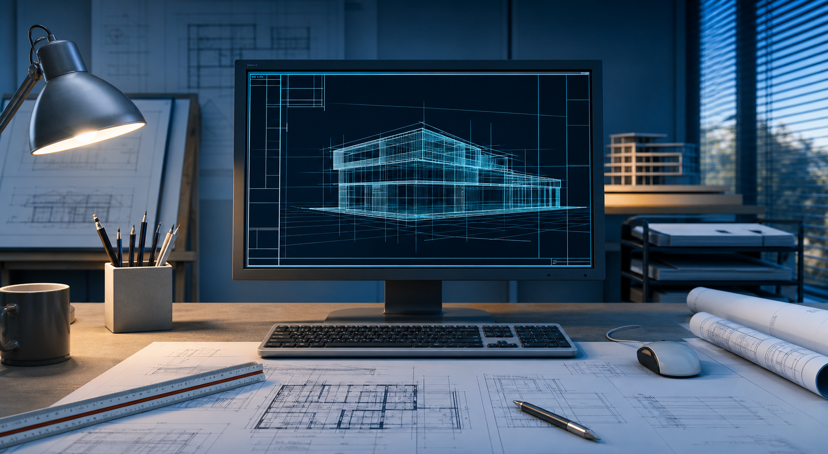 AutoCAD trong môi trường làm việc kỹ thuật xây dựng